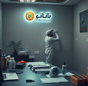 مكافحة الحشرات بأساليب حديثة بالرياض