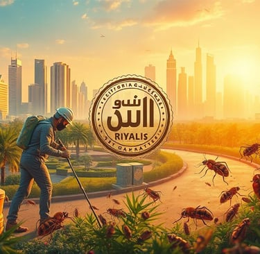 القضاء على الصراصير والنمل 