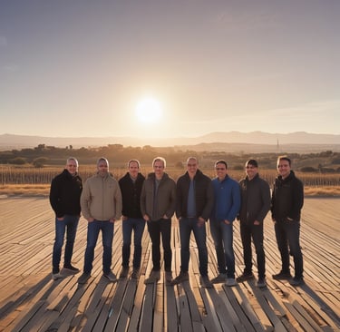 photo of white staircase