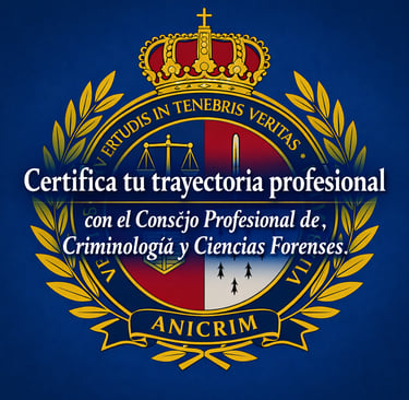 acreditacion para criminologos y ciencias forenses