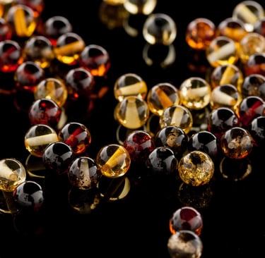 The Art of Crafting 108 Amber Mala Beads: My Journey from Raw Amber to Spiritual Treasures