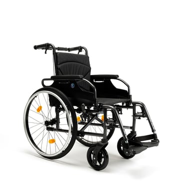 Silla de Ruedas manual plegable co frenos de maneta