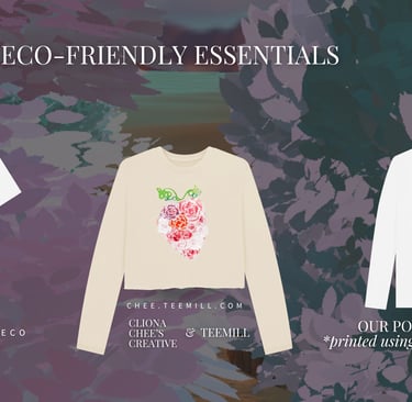 spiritual eco-friendly shirts, arts, and essentials with love to evolve