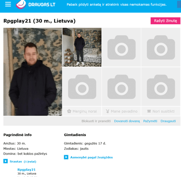 RpgPlay21 draugas.lt