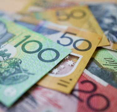 Australian dollar banknotes highlighting financial assistance in scholarships blog