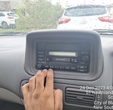 Mobile used car inspection