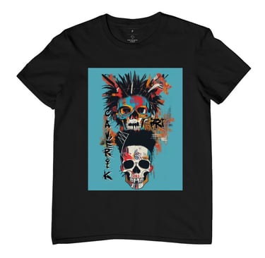 Camiseta da marca de street art, Cavérik Art Club, assinada pelo artista visual Sérgio Astral
