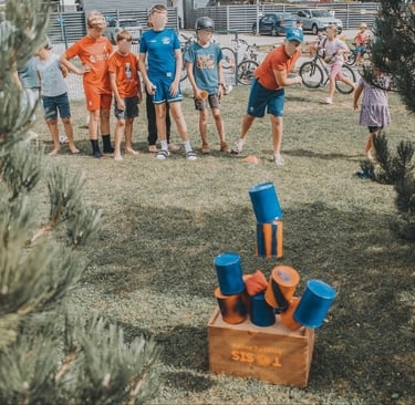 TOSIS zaidimu nuoma klaipedoje vaiku gimtadienio svente_skardinmūšis