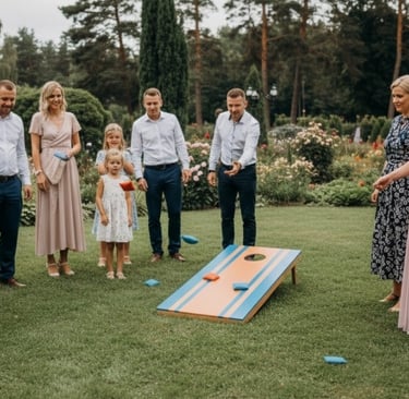 TOSIS zaidimu nuoma klaipedoje vestuvems_cornhole