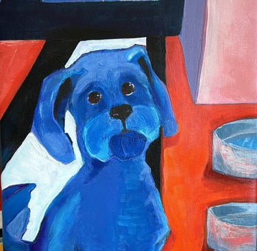 Something Missing? - acrylic on canvas