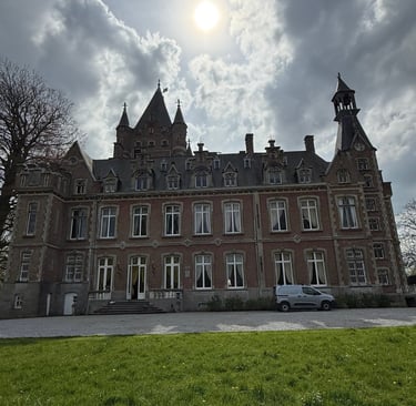 Installation Starlink Château de Louvignies 