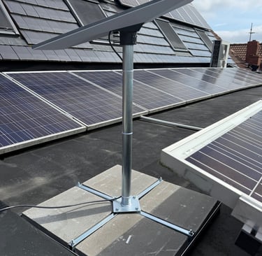 Antenne Starlink avec support plate forme