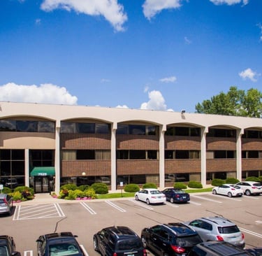 Our building, including parking lot
