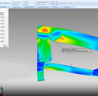 Simulationen (FEA)  Simulationen (CFD)  Berechnungen  Reverse Engineering  Analyse und Bewertung von