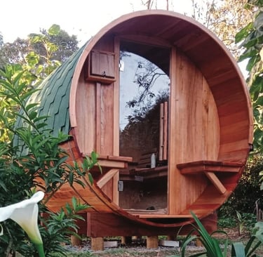 Fabricacíon Saunas Barril Colombia Onzen