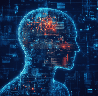 a person with a headphones on a computer screen