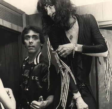 Charlie Kendall and Steven Tyler.