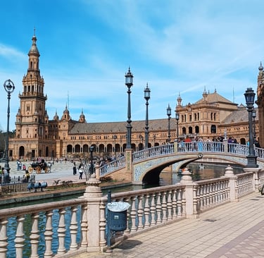 Plaza De Espana a Siviglia