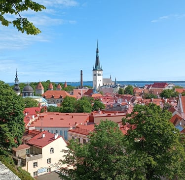 Centro cittadino di Tallinn