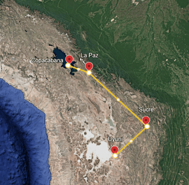 Itinerario di 2 settimane in Bolivia