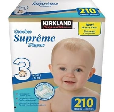 Kirkland Signature Supreme Diapers – Best Budget-Friendly Option