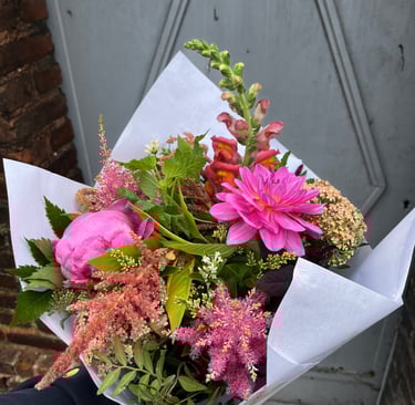 bouquet de fleurs de saisons 
