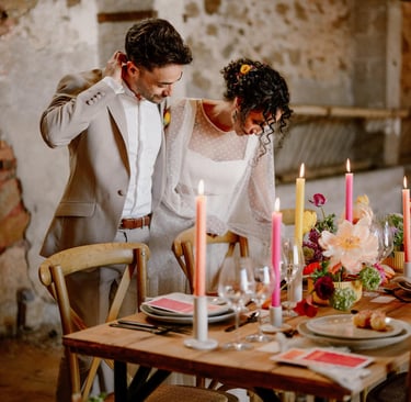 table fleurie pour un événement 
