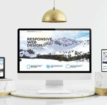 a desktop computer monitor and a desktop computer