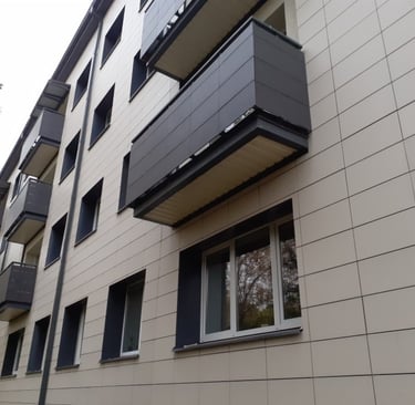 renovuotas daugiabutis