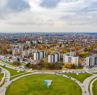 Dainava iš paukščio skrydžio