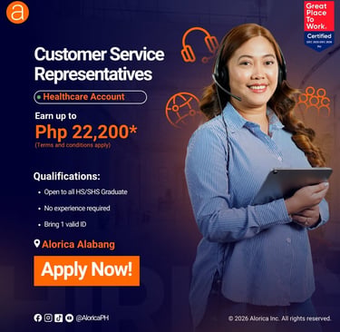 Alorica Alabang Muntinlupa Job Hiring Concentrix Alabang Hiring Ibex Alabang Hiring