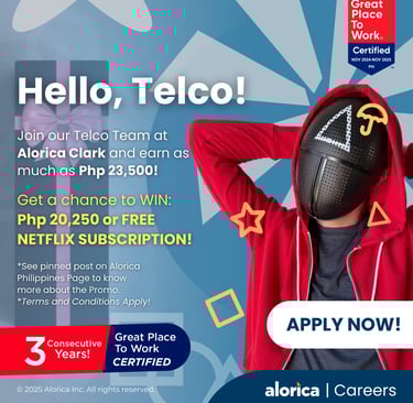 Alorica Clark Pampanga Mabalacar BPO Call Center Jobs Hiring Opening WFH work From Home non-voice