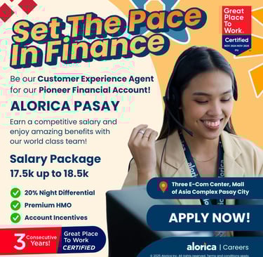 Alorica MOA Pasay BPO Call Center Jobs Hiring Work From Home COntent Moderator Non-Voice Jobs