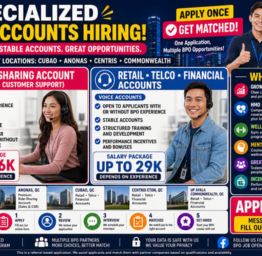 BPO Jobs Call Center Jobs Quezon City Part Time BPO Jobs Alorica Address TaskUs Address