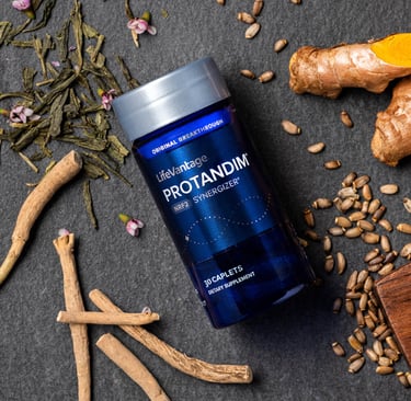 Protandim nrf2 Synergizer bottle with ingredients image