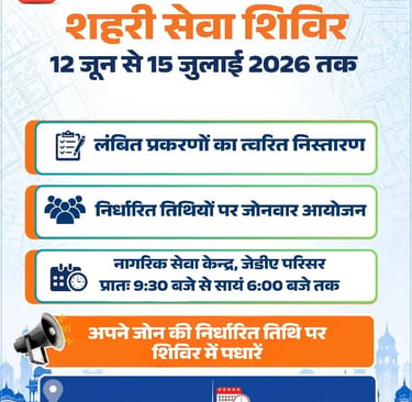 Jaipur's Urban Service Camp 2026