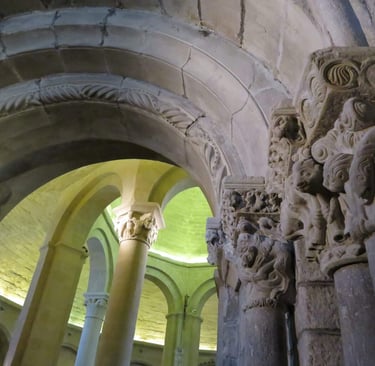 église heptagonale étonnante