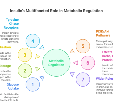 Insulin's multifaceted role in metabolic regulation