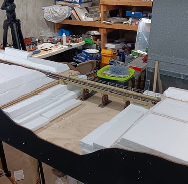 Styrofoam Landforms