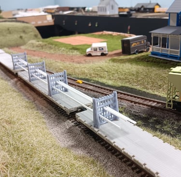 welded rail racks