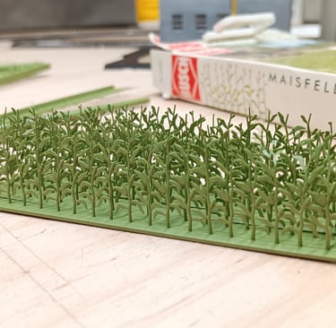 HO Scale Corn Stalks