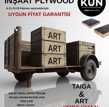 Plywood Fiyatları için Kun Ahşap ile iletişime geçin!