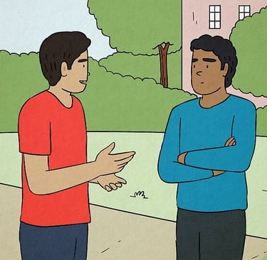 Friends turn enemies