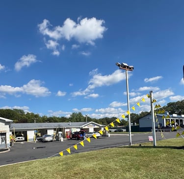 Car Wash Building Exit