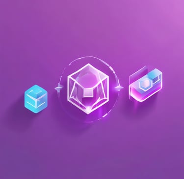 A visual representation of cloud technology and cybersecurity services.