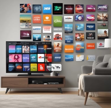 black flat screen tv on white wall