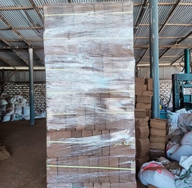 Packing cocopeat block - adely eco nusantara