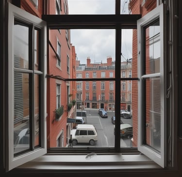 Close-up of hands gently massaging a person's foot with soft lighting.