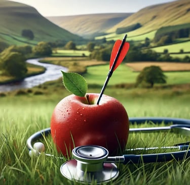 Aveti AI guides biotech & healthcare orgs with precision—like William Tell hitting an apple.