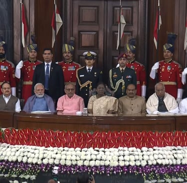 75TH CONSTITUTION DAY CELEBRATION AT CENTRAL HALL SAMBIDHAN SADAN